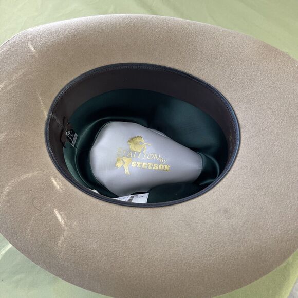 Stetson Stallion XXX cowboy hat 7 1/2 - Picture 6 of 7
